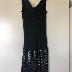 Diane von Furstenberg Black any occasion dress.